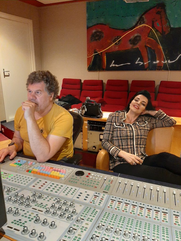 Studio session and vocal production at Legacy Studio